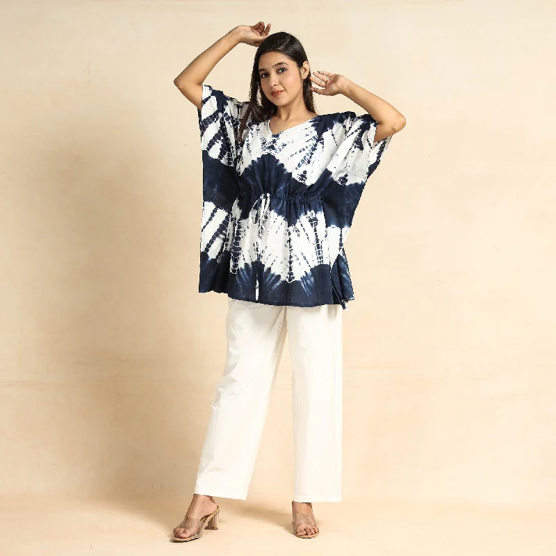 2023-448-1-101-shibori-tie-dye-cotton-kaftan-pyjama-night-suit-set