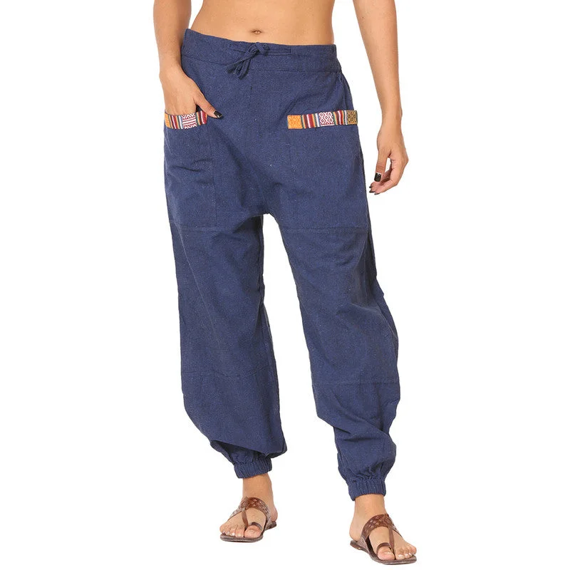 aatman-cotton-jogger-pants-for-women-dark-blue-front-pocket-hop-bt21-080524