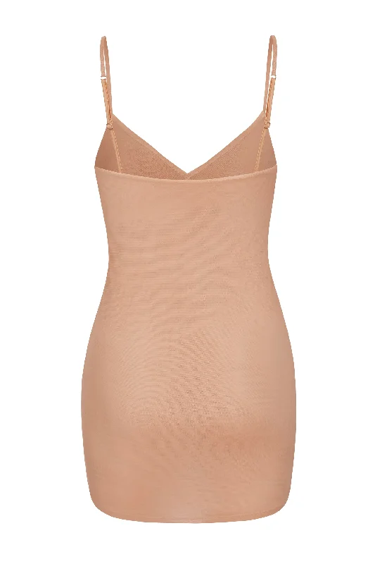 intimates-v-neck-bodycon-slip-dress-warm-peach