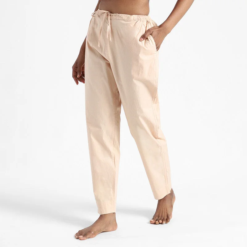 organic-cotton-women-pants-slim-fit-sandal-wood