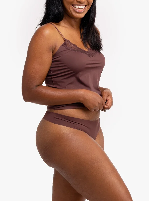 VIP Thong Neutrals - Chocolate