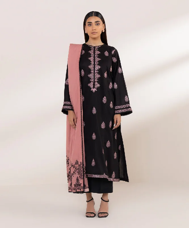 Embroidered Voile Dupatta