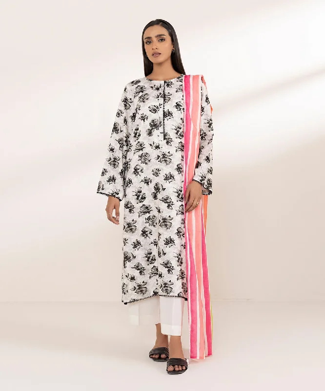 Printed Voile Dupatta