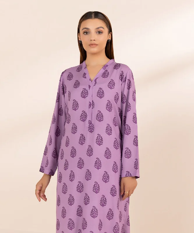 Printed Arabic Lawn Shirt