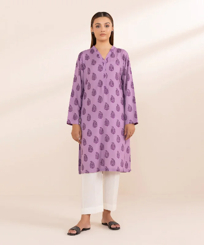 Printed Arabic Lawn Shirt