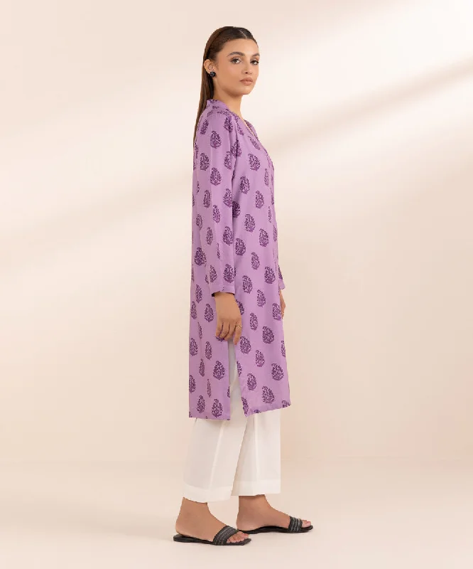 Printed Arabic Lawn Shirt