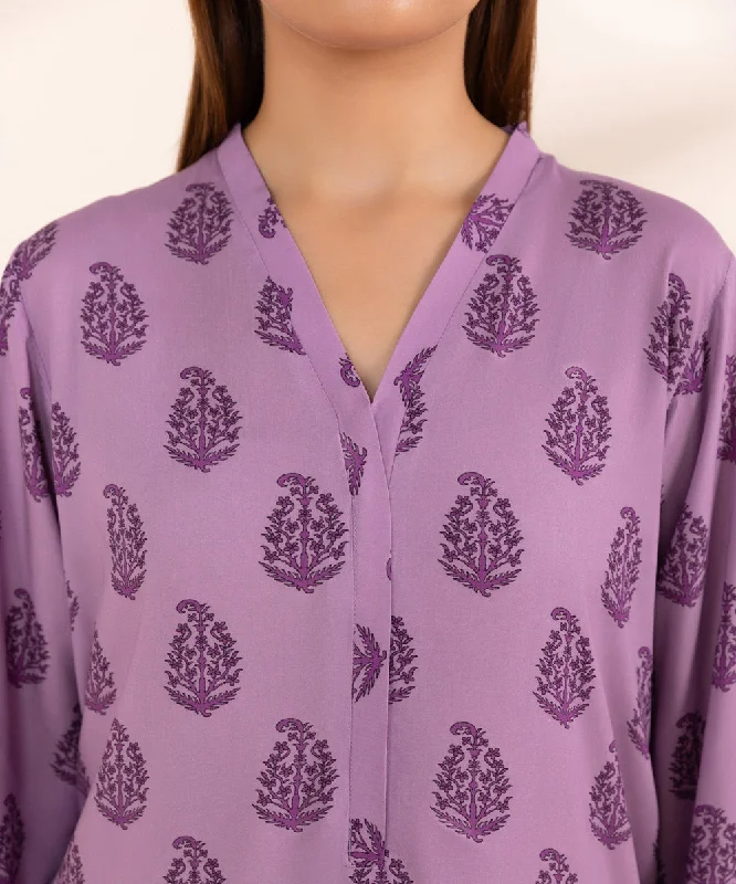 Printed Arabic Lawn Shirt