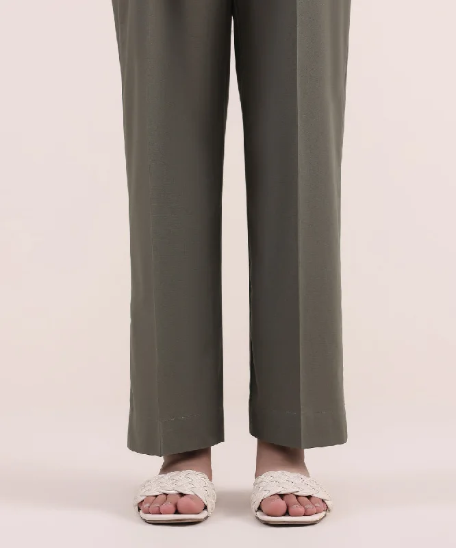 Cambric Straight Pants