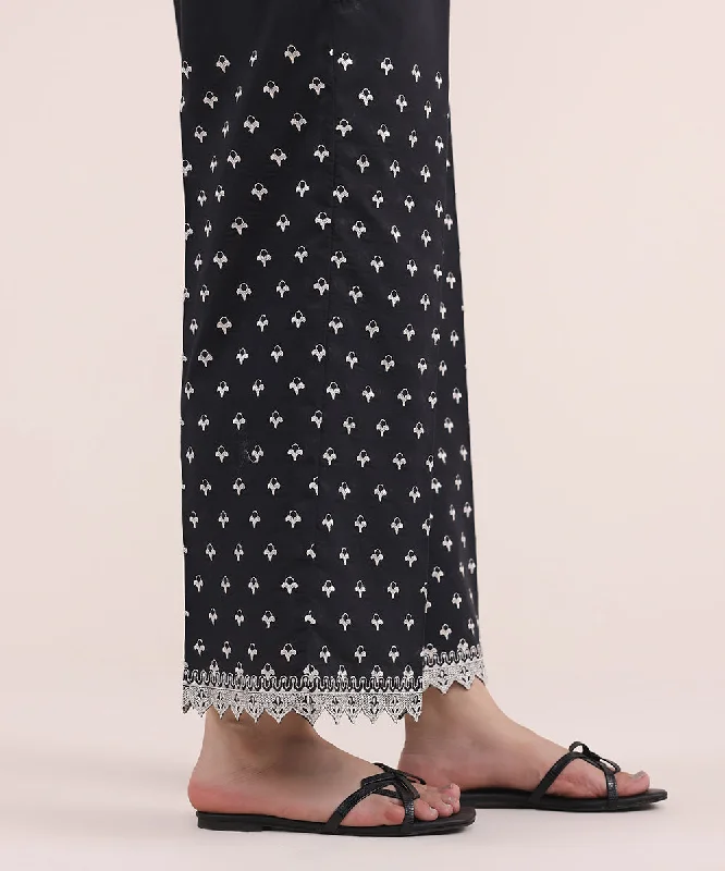 Embroidered Cambric Culottes