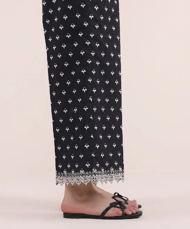 Embroidered Cambric Culottes