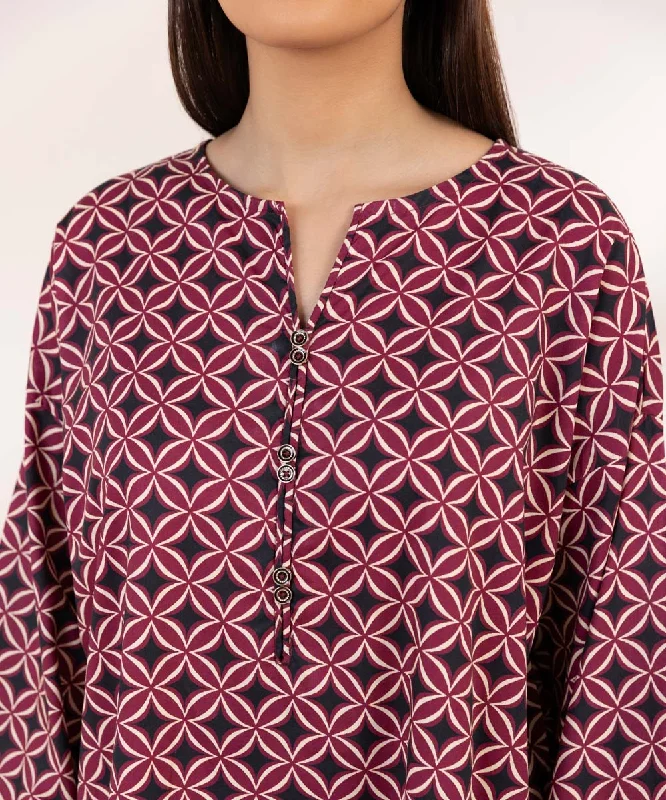 Printed Cotton Viscose Shirt