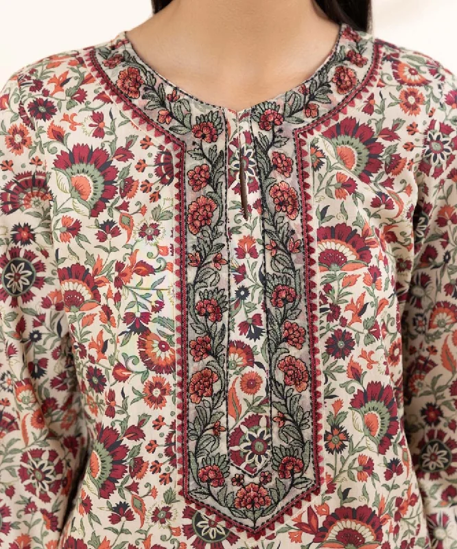 Embroidered Lawn Shirt