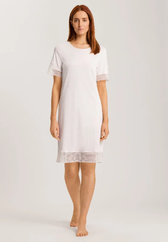 Sophie Short Sleeve Nightgown 100cm | Rose Cream 74877-1393