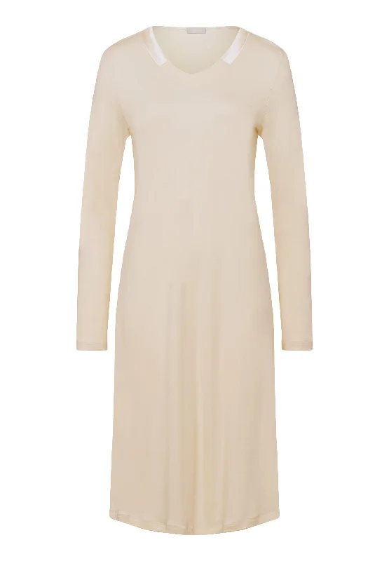 74977 Joela Long Sleeve Nightgown 110cm - 1200 Warm Sand