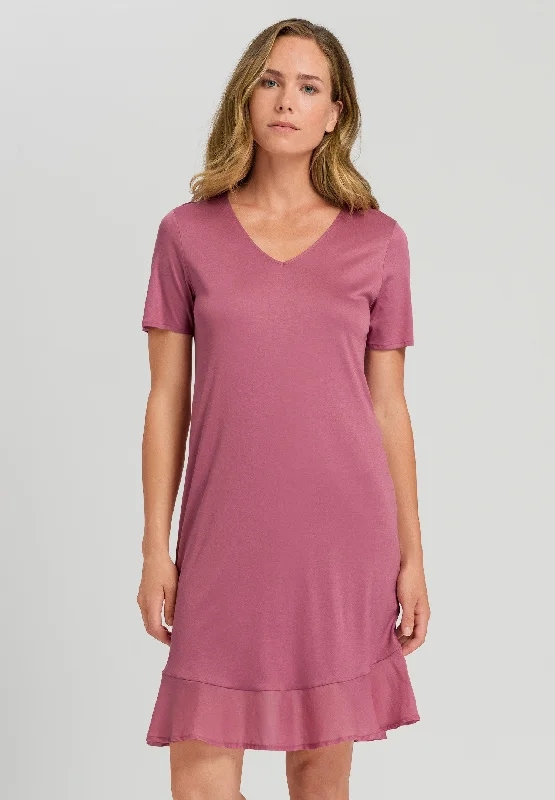 Faye Short Sleeve Nightgown | Rosewood 78992-2425