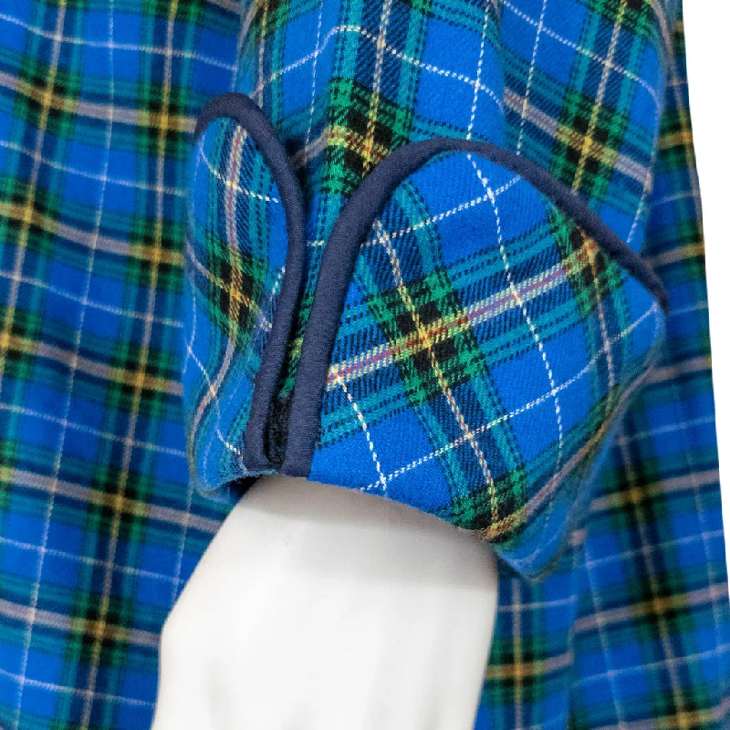 1003 / Woman's Long Flannel Nightshirt /  Nova Scotia Tartan