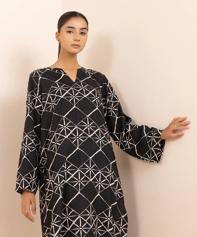 Printed Arabic Lawn Shirt