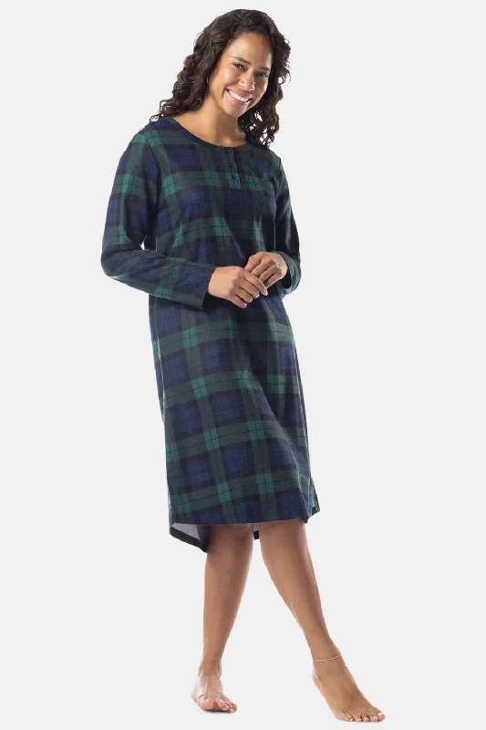 Green Navy Plaid / S