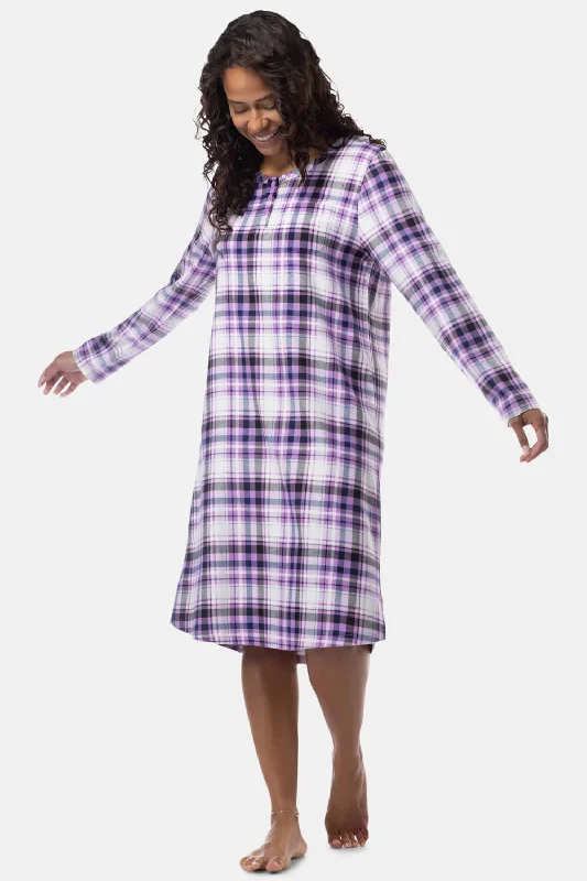 Lavender Plaid / XS