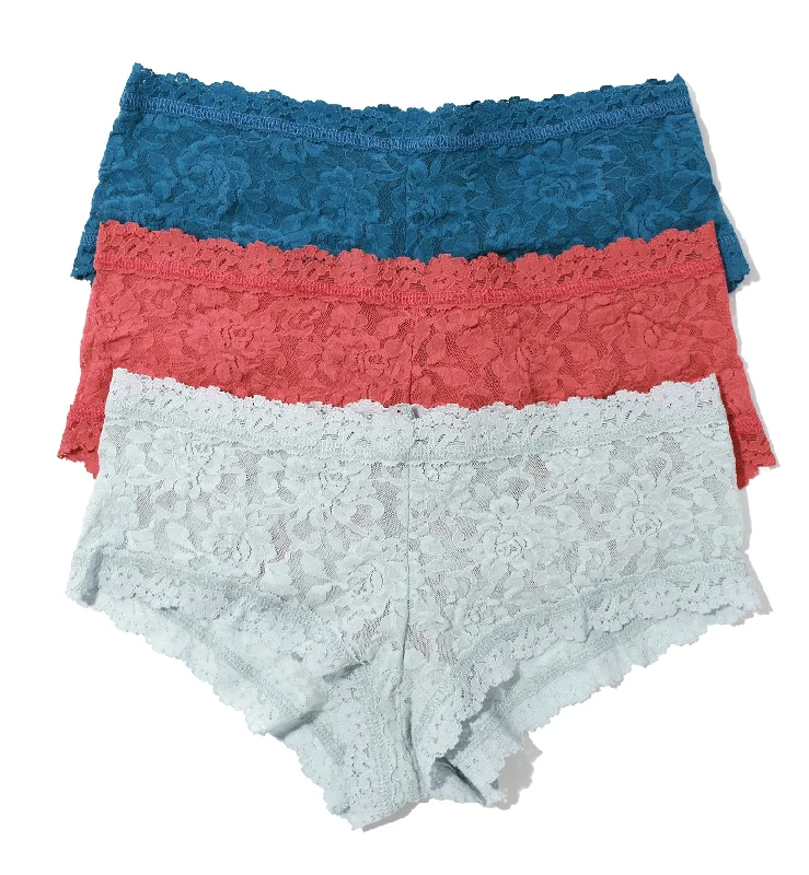 Hanky Panky 3-PACK Signature Lace Boyshort (48123PK) - Holiday23 CSPS