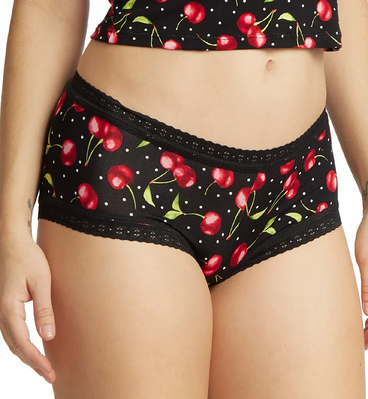 Hanky Panky DreamEase Printed Boyshort (PR681274) - Cherry Bomb