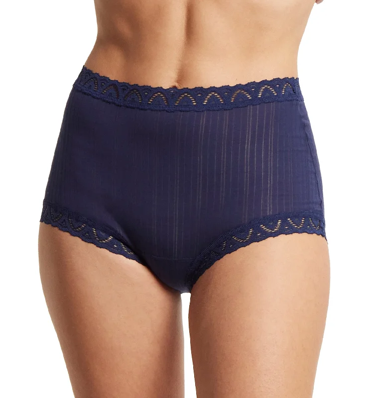 Hanky Panky MellowLuxe High Rise Boyshort (621282) - Bicoastal Blue