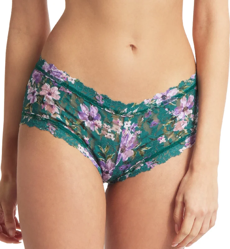 Hanky Panky Signature Lace Printed Boyshort (PR4812P) - Flowers In Your Hair