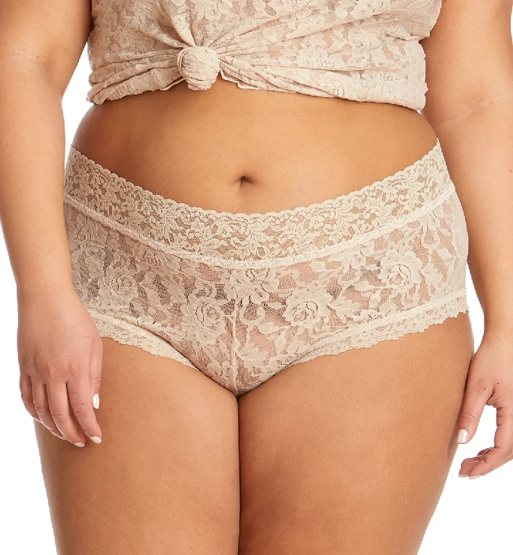 Hanky Panky Signature Lace Wideband Boyshort PLUS (481281X) - Chai