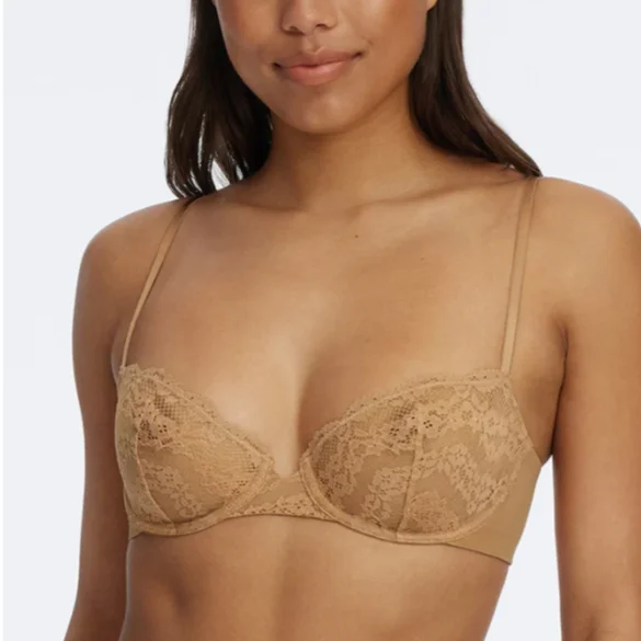 Impress Floral Lace Balconette Bra - 324229 - Ginger