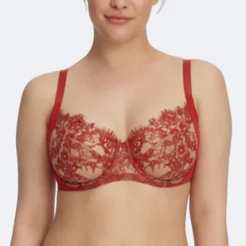 Entice Full Coverage UW Bra - 334143 - Lipstick