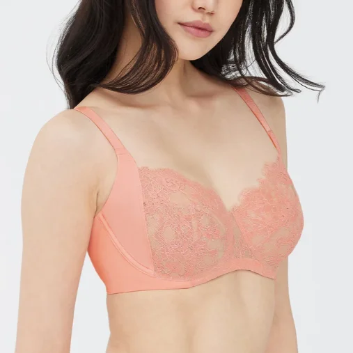 Entice Full Coverage UW Bra - 334143 - Carnation