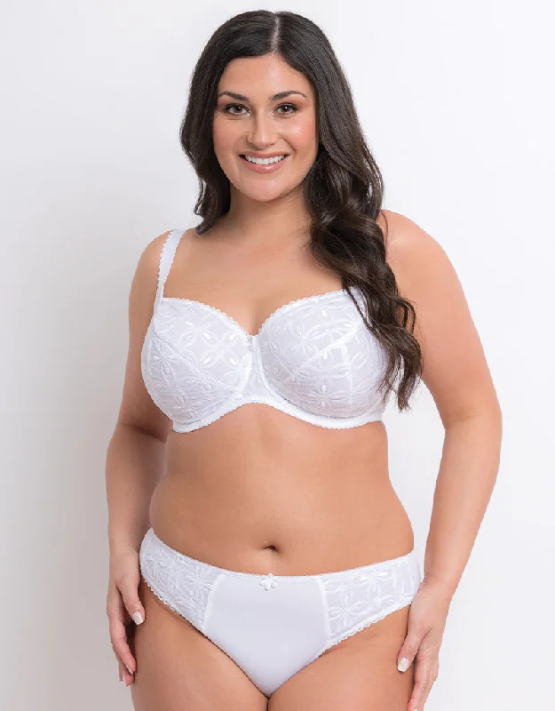 Adore Francesca Balconette Bra White