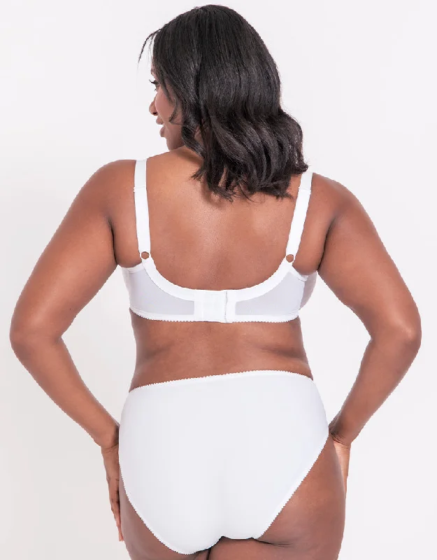 Adore Grace Balconette Bra White