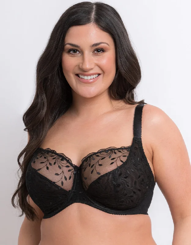 Adore Jasmin Balconette Bra Black