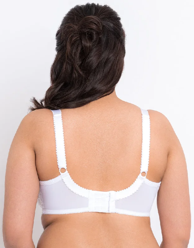 Adore Jasmin Balconette Bra White