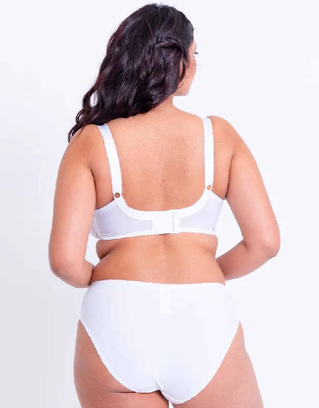 Adore Olivia Balconette Bra White