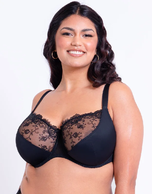 Adore Qiyara Balconette Bra Black