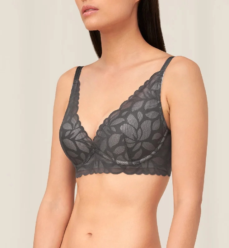 BEYOND BLOSSOMDEEP V WIRED PADDED BRA