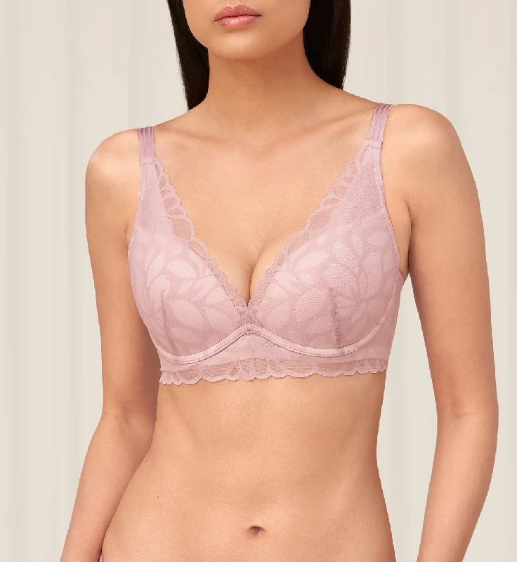 BEYOND BLOSSOMDEEP V WIRED PADDED BRA