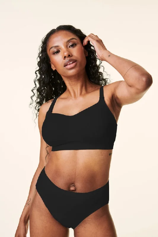 Bravado Black Intrigue Balconette Nursing Bra