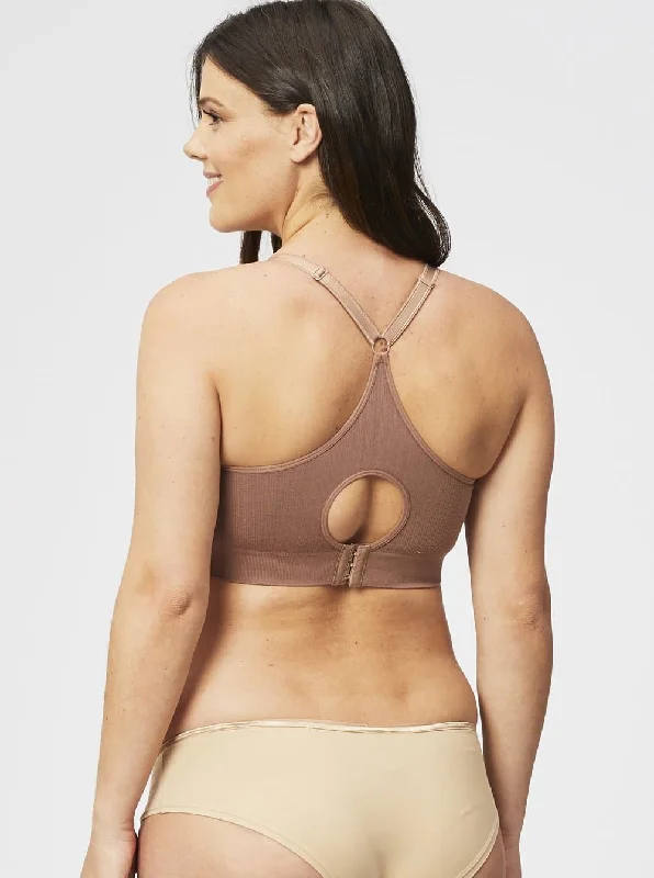 Cake Maternity Tutti Frutti Bamboo Nursing Mocha Bra