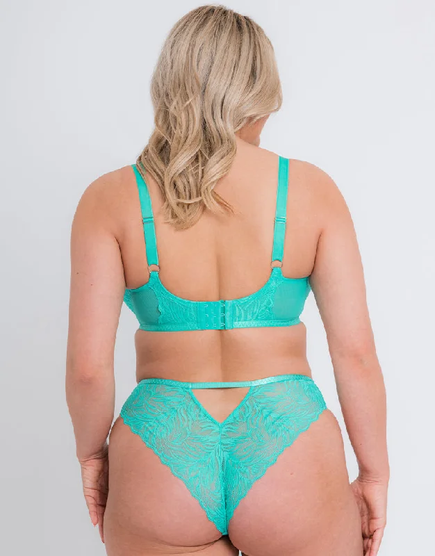 Curvy Kate Lace Daze Balcony Bra Blue Lagoon