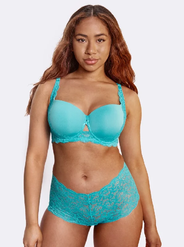 Daley Lace Bra : Bluebird Blue