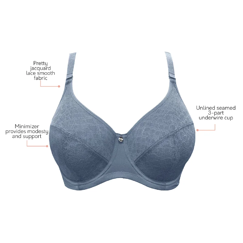 Enora Minimizer Bra - Stormy skies - P5272