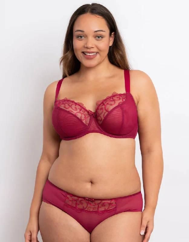 Flirtelle Alice Balcony Bra Sangria