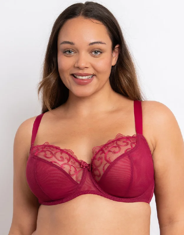 Flirtelle Alice Balcony Bra Sangria