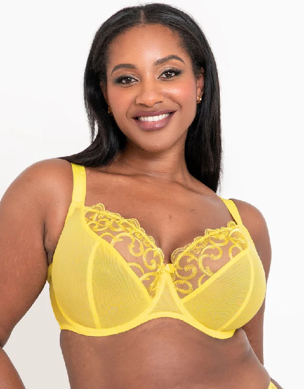 Flirtelle Alice Balcony Bra Sunshine Yellow