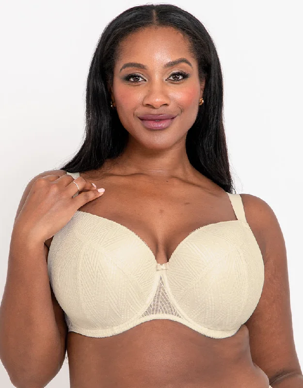 Flirtelle Esme Padded Balcony Bra Cream