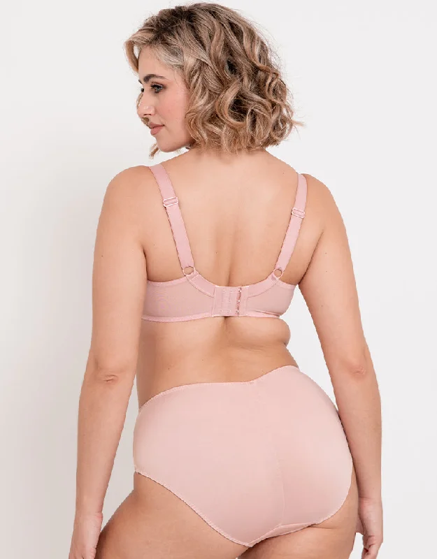 Flirtelle Riley Balcony Bra Blush Pink