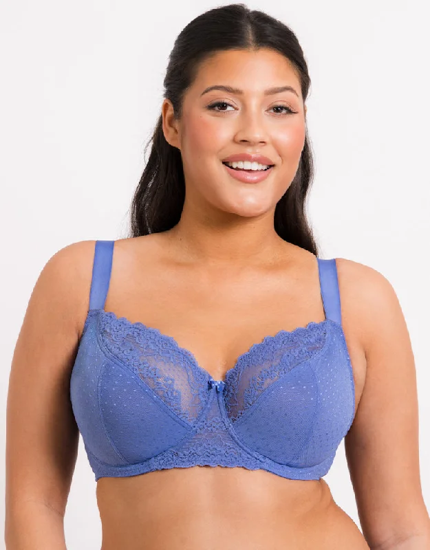 Flirtelle Viola Balcony Bra Cornflower Blue